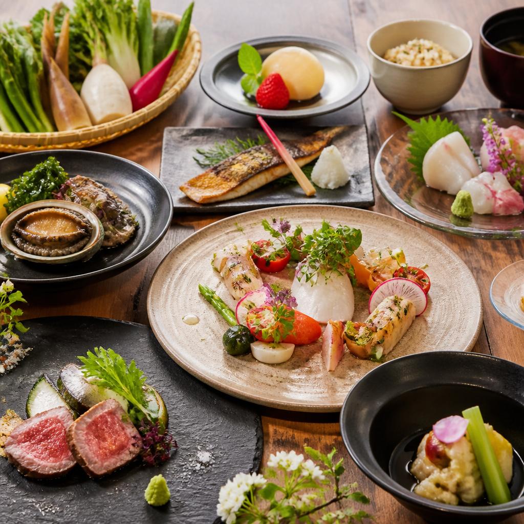 厳選された旬の食材